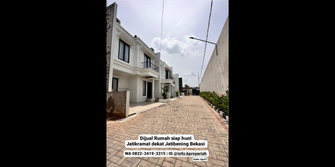 Rumah siap huni Cluster Jatikramat Jatiasih dekat Jatibening Bekasi Rumah siap huni Cluster Jatikramat Jatiasih dekat Jatibening Bekasi