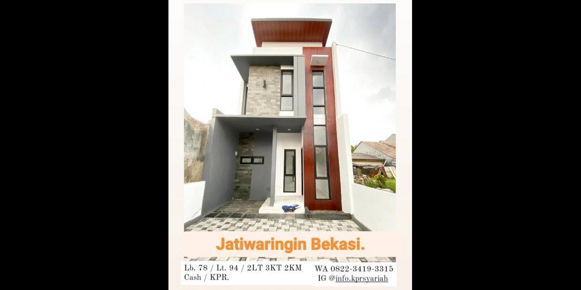 Rumah baru non cluster Jatiwaringin Bekasi dekat tol Rumah baru non cluster Jatiwaringin Bekasi dekat tol