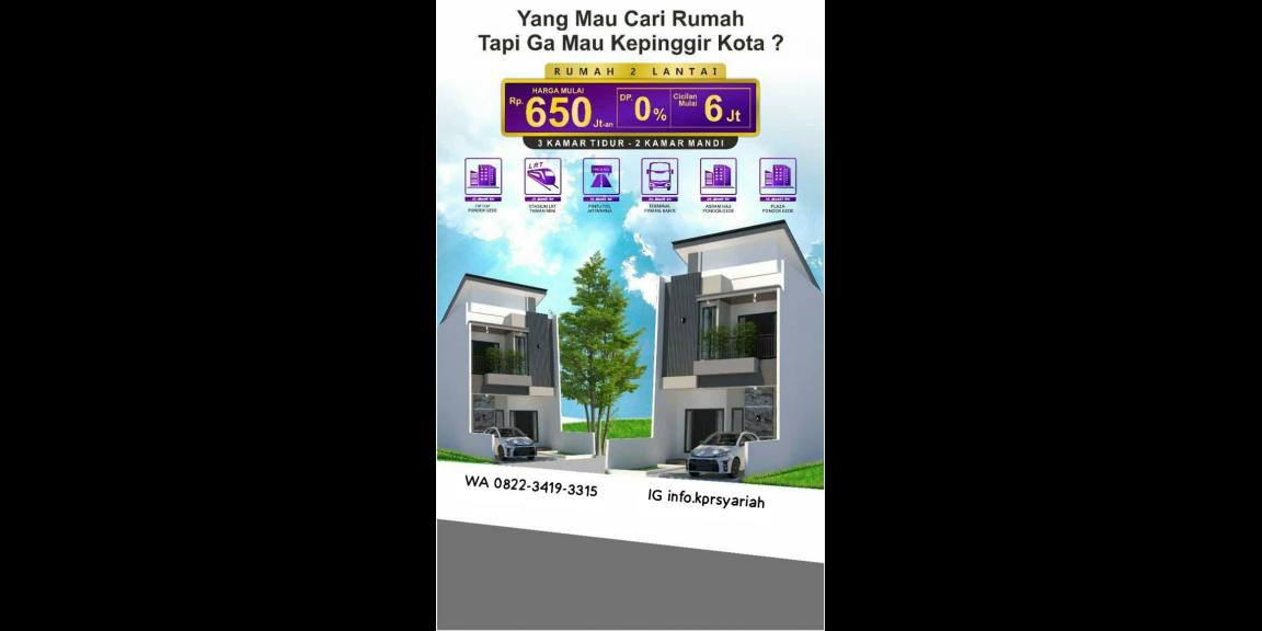 Cluster strategis akses dekat Plaza dan tol Pondok Gede Bekasi Cluster strategis akses dekat Plaza dan tol Pondok Gede Bekasi