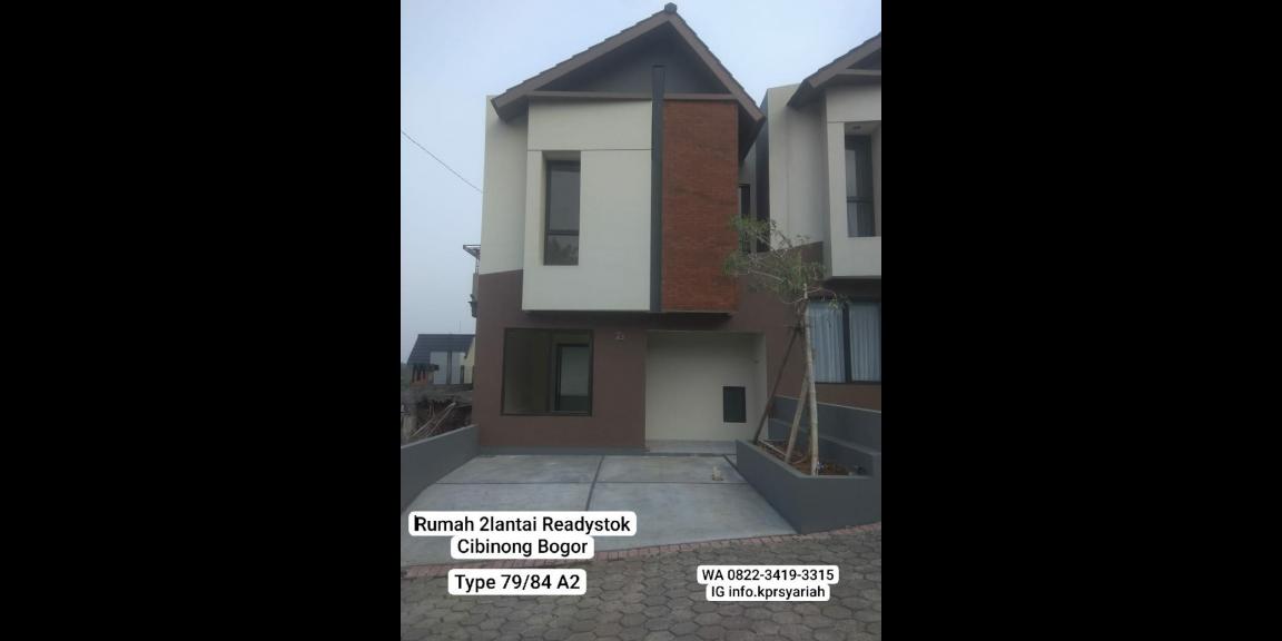 Rumah baru 2lantai readystok Cibinong Bogor Rumah baru 2lantai readystok Cibinong Bogor