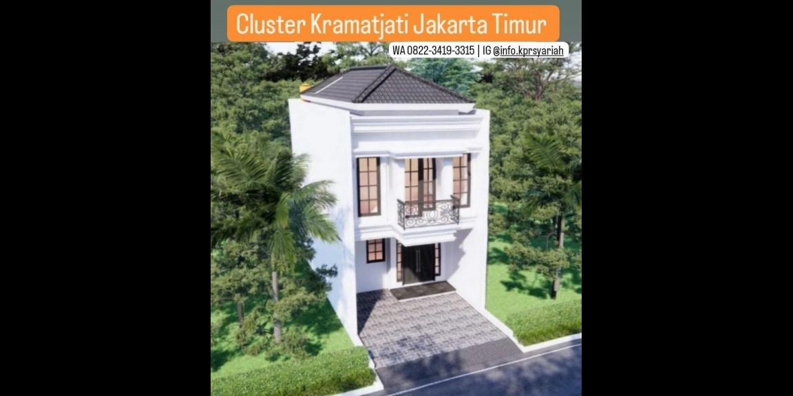 Rumah 2lantai Kramatjati Jakarta Timur dekat tol bisa kpr Rumah 2lantai Kramatjati Jakarta Timur dekat tol bisa kpr