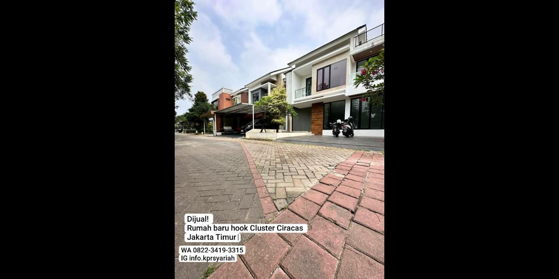 Rumah baru hook 2,5lantai Cluster Ciracas Jakarta Timur Rumah baru hook 2,5lantai Cluster Ciracas Jakarta Timur