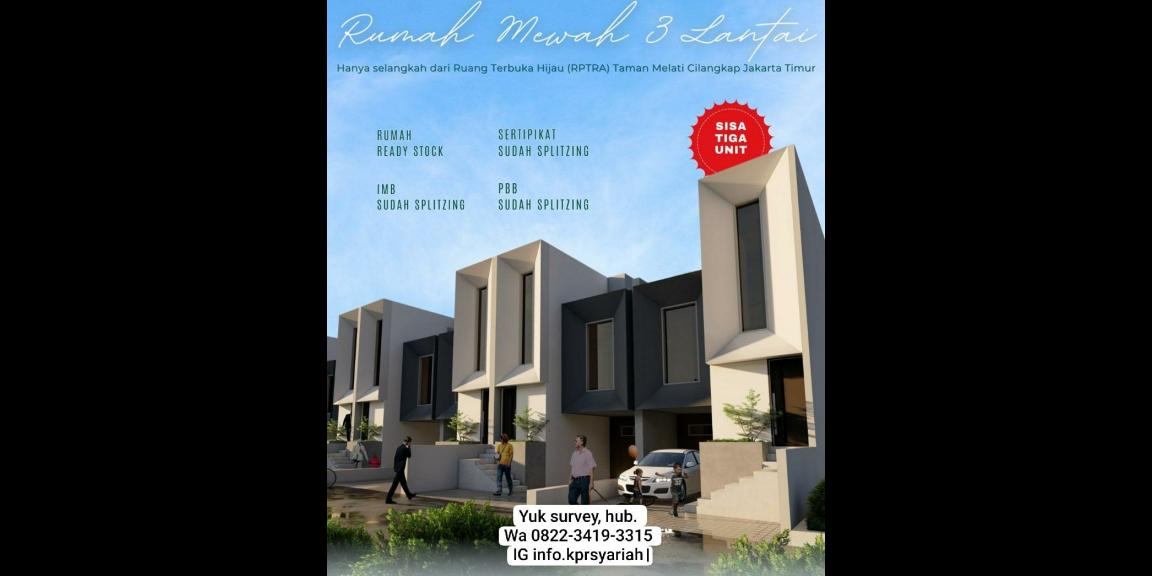 Rumah readystok mewah split level Cilangkap Cipayung Jakarta Timur  Rumah readystok mewah split level Cilangkap Cipayung Jakarta Timur