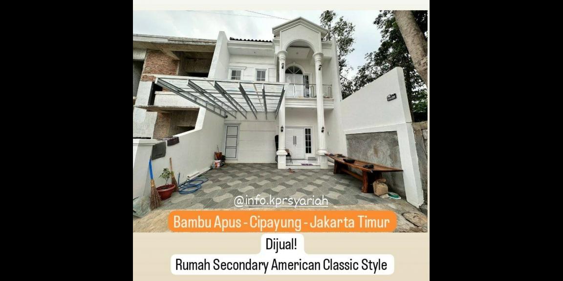 Rumah seken 2lantai Bambu Apus Jakarta Timur bisa kpr Rumah seken 2lantai Bambu Apus Jakarta Timur bisa kpr