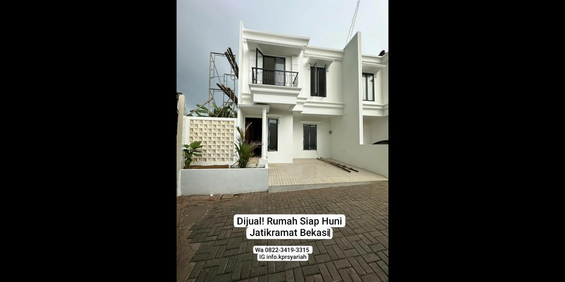 Rumah 2lantai siap huni Cluster Jatikramat Bekasi Rumah 2lantai siap huni Cluster Jatikramat Bekasi