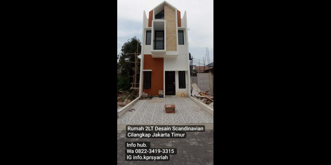 Rumah scandinavian 2lantai Cilangkap Cipayung Jakarta Timur bisa kpr Rumah scandinavian 2lantai Cilangkap Cipayung Jakarta Timur bisa kpr