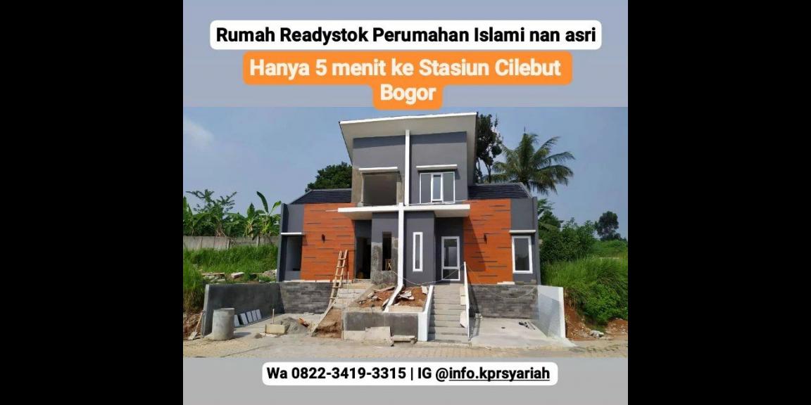 Rumah ready Perumahan Islami dekat stasiun Cilebut Bogor Rumah ready Perumahan Islami dekat stasiun Cilebut Bogor