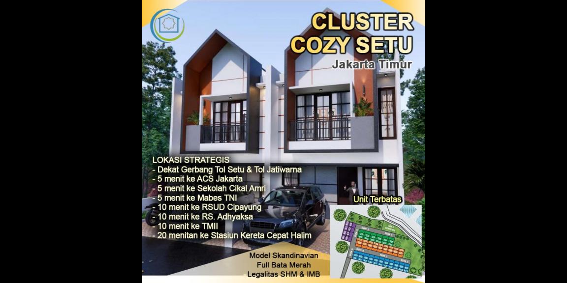 Cluster Cozy Setu Cipayung Jakarta Timur dekat Mabes Cluster Cozy Setu Cipayung Jakarta Timur dekat Mabes