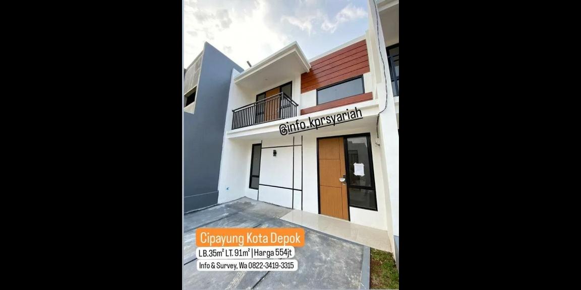 Rumah mezzanine siap huni Cluster Cipayung Depok Rumah mezzanine siap huni Cluster Cipayung Depok