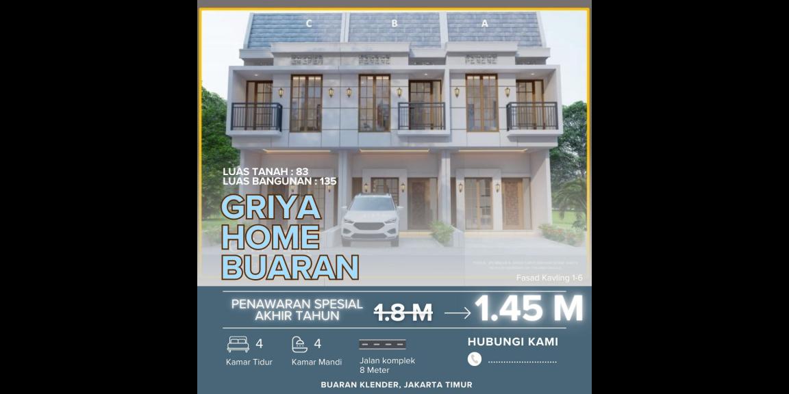 Rumah 2lantai Buaran Klender Jakarta Timur Rumah 2lantai Buaran Klender Jakarta Timur