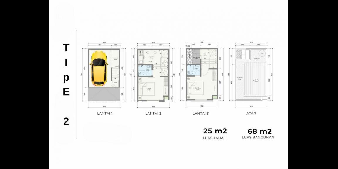 Hunian modern 3lantai Johar Baru Jakarta Pusat Hunian modern 3lantai Johar Baru Jakarta Pusat