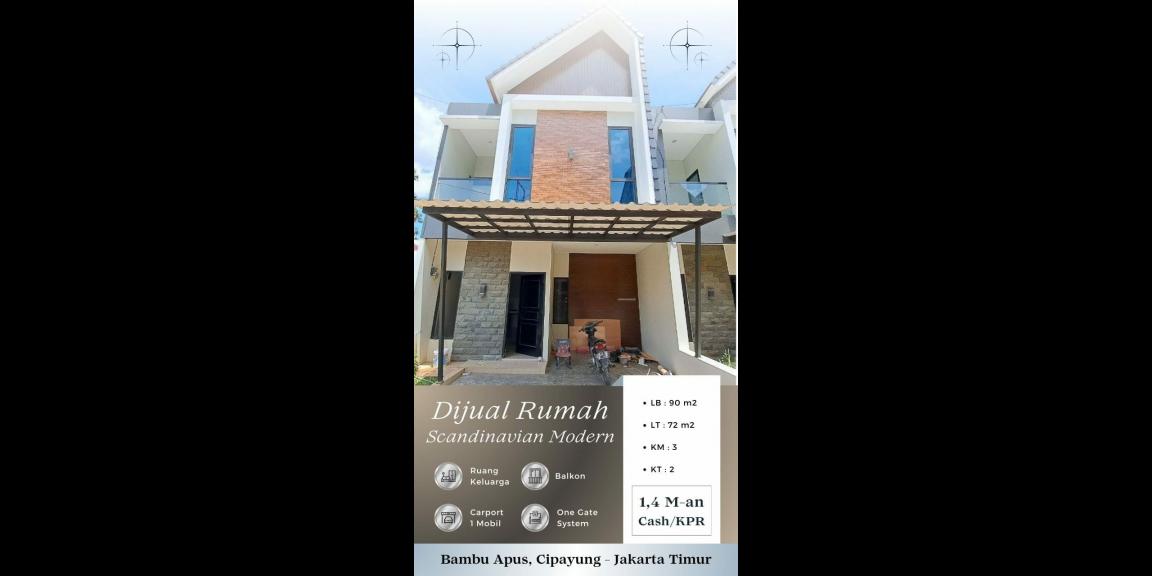 Cluster baru 2lantai Bambu Apus Cipayung Jakarta Timur  Cluster baru 2lantai Bambu Apus Cipayung Jakarta Timur