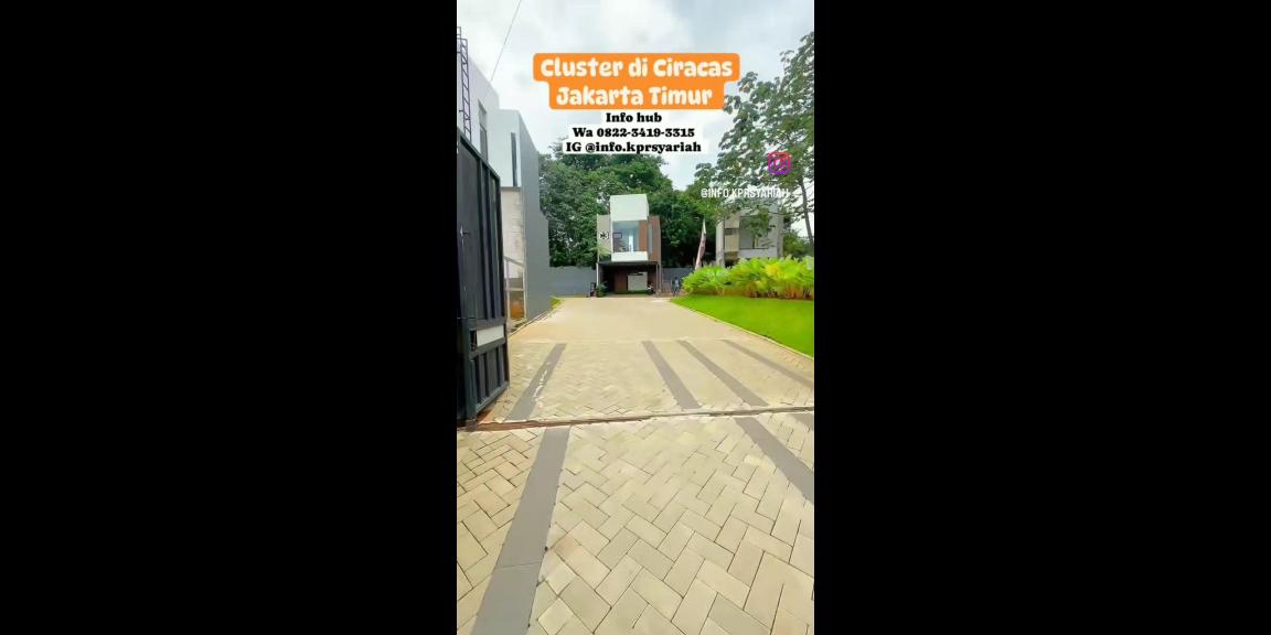Rumah Cluster Ciracas Jakarta Timur dekat Lrt Kampung Rambutan  Rumah Cluster Ciracas Jakarta Timur dekat Lrt Kampung Rambutan