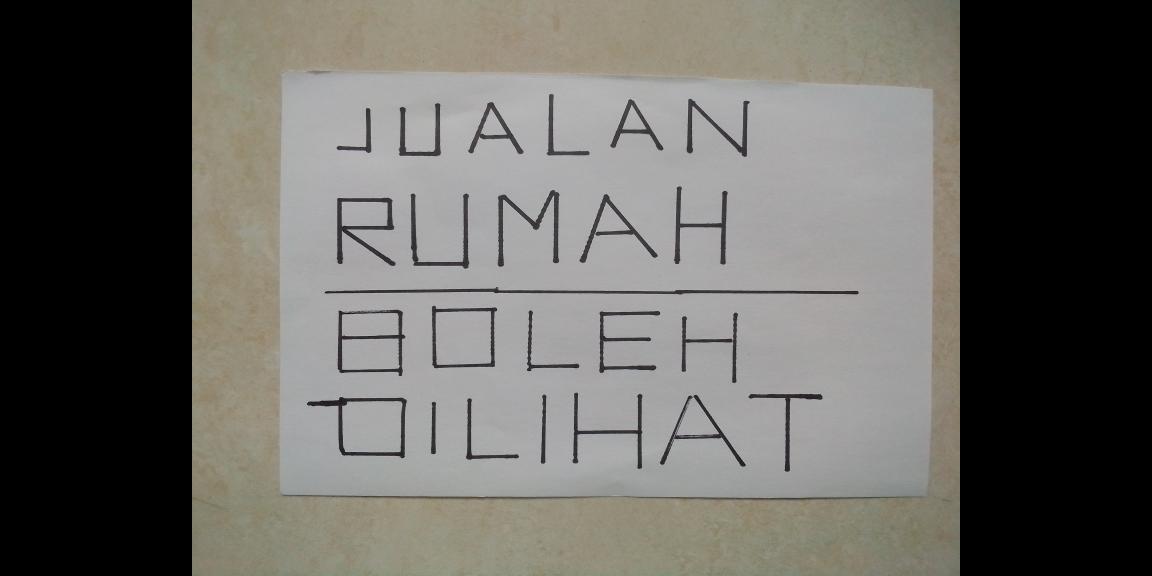 Rumah sederhana Jatinegara cipinang Rumah sederhana Jatinegara cipinang