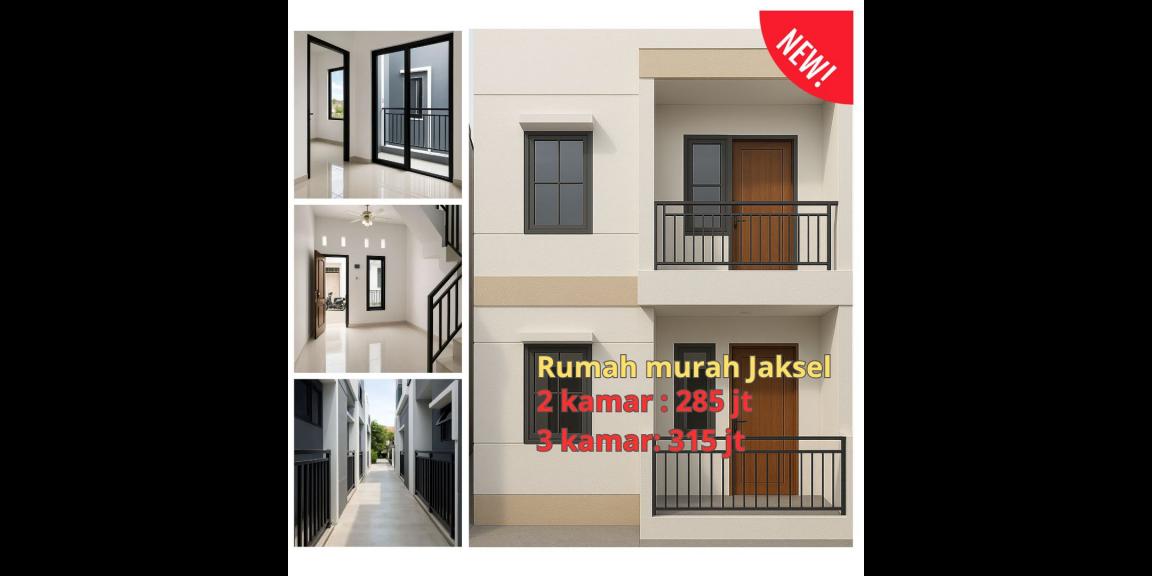 Rumah murah 2lantai 200jutaan di Jagakarsa Jakarta Selatan Rumah murah 2lantai 200jutaan di Jagakarsa Jakarta Selatan