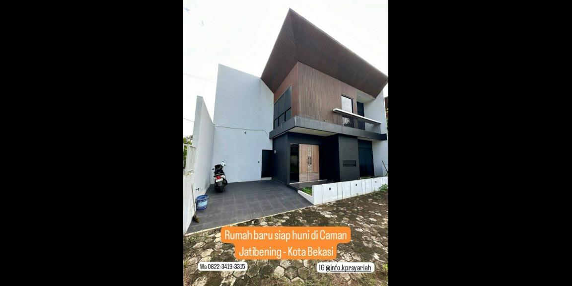 Rumah baru siap huni Caman Jatibening Kota Bekasi Rumah baru siap huni Caman Jatibening Kota Bekasi
