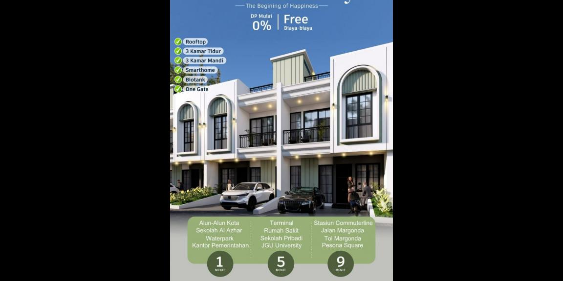 Rumah Cluster exclusive area Grand Depok City Rumah Cluster exclusive area Grand Depok City