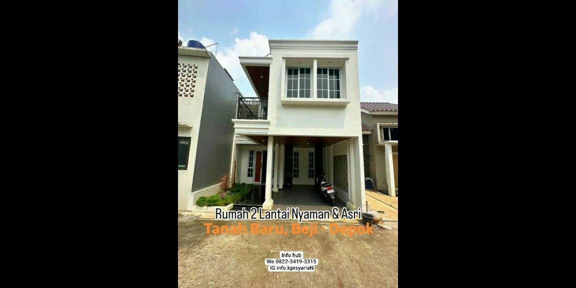 Rumah 2lantai nyaman asri di Tanah Baru Beji Depok Rumah 2lantai nyaman asri di Tanah Baru Beji Depok