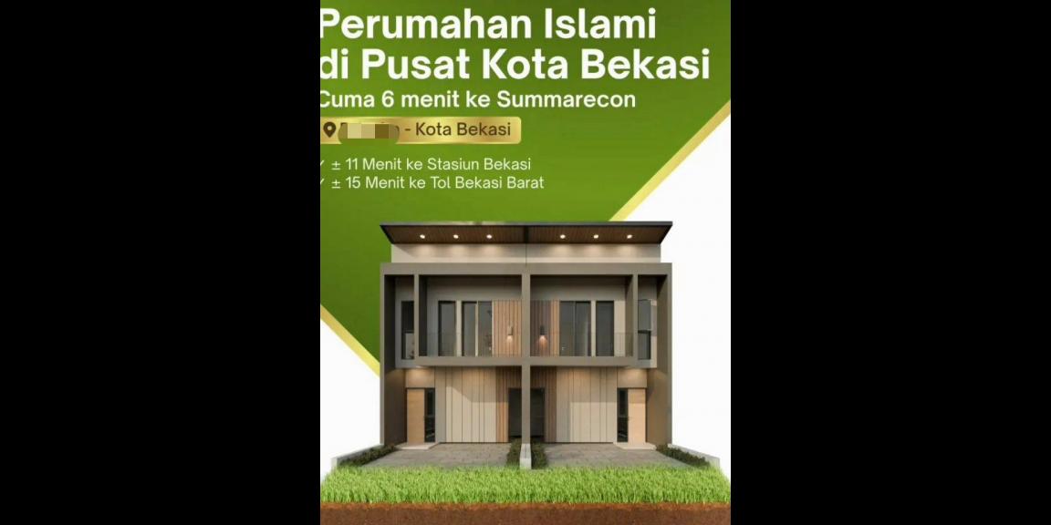 Perumaham Islami di Kota Bekasi dekat Summarecon Perumaham Islami di Kota Bekasi dekat Summarecon