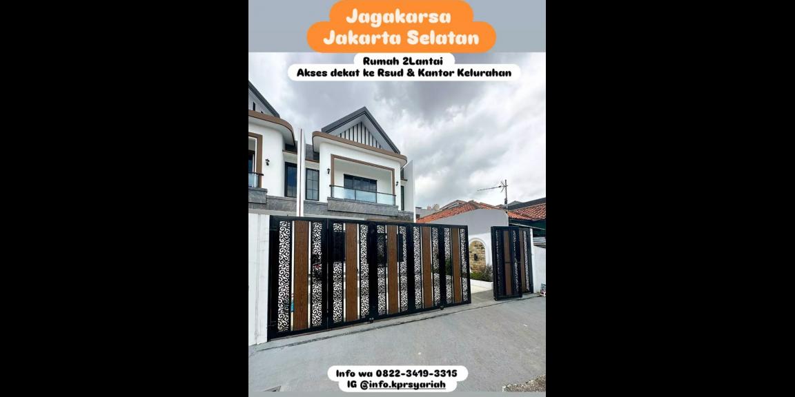 Rumah 2 LT dekat RSUD Jagakarsa Jakarta Selatan bisa KPR Rumah 2 LT dekat RSUD Jagakarsa Jakarta Selatan bisa KPR