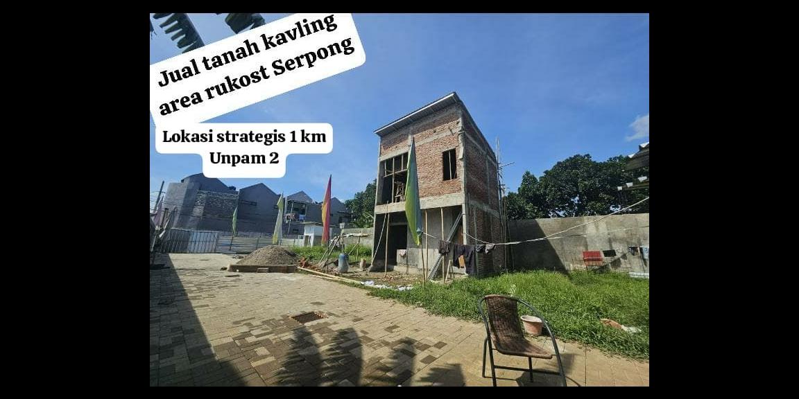 Tanah kavling siap bangun dekat Unpam Tangerang Selatan Tanah kavling siap bangun dekat Unpam Tangerang Selatan