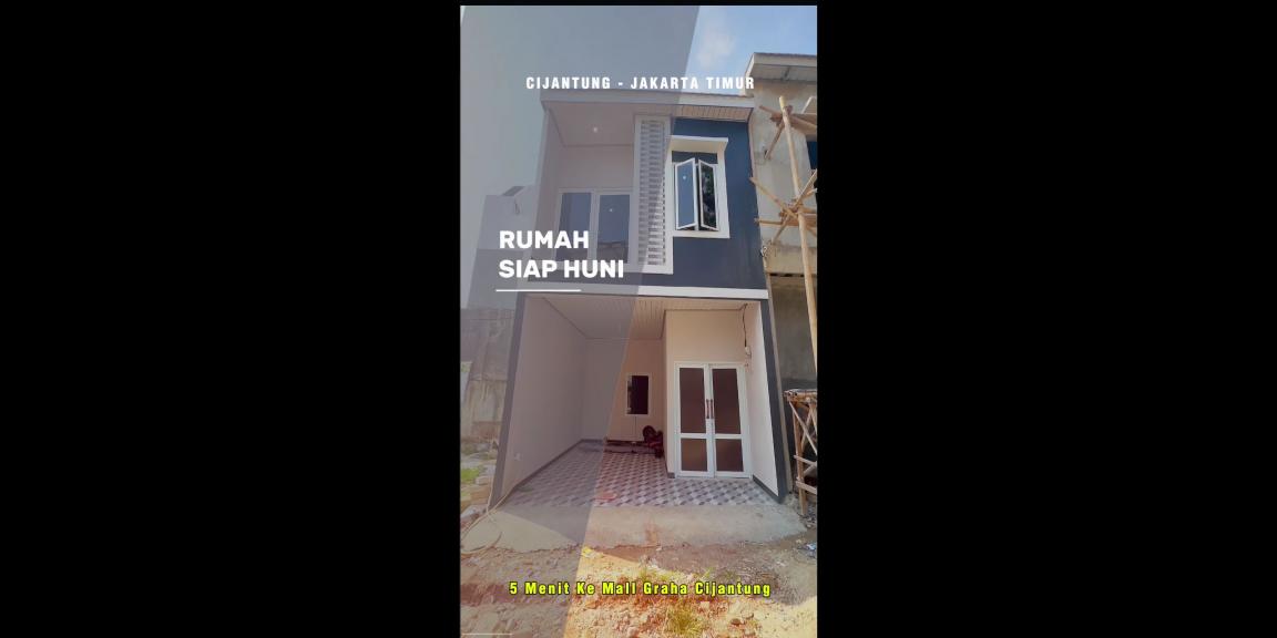 Harga termurah untuk rumah 2 lantai di Cijantung Jakarta Timur Harga termurah untuk rumah 2 lantai di Cijantung Jakarta Timur