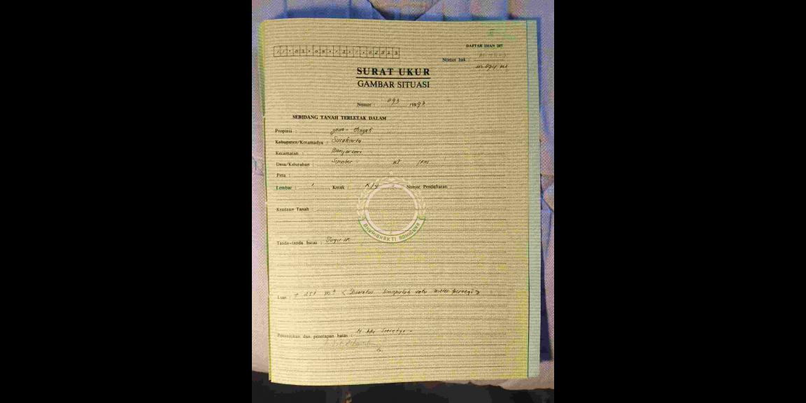 Tanah Istimewa Dekat RI 1 Di Solo, Sumber Banjarsari Surakarta Tanah Istimewa Dekat RI 1 Di Solo, Sumber Banjarsari Surakarta