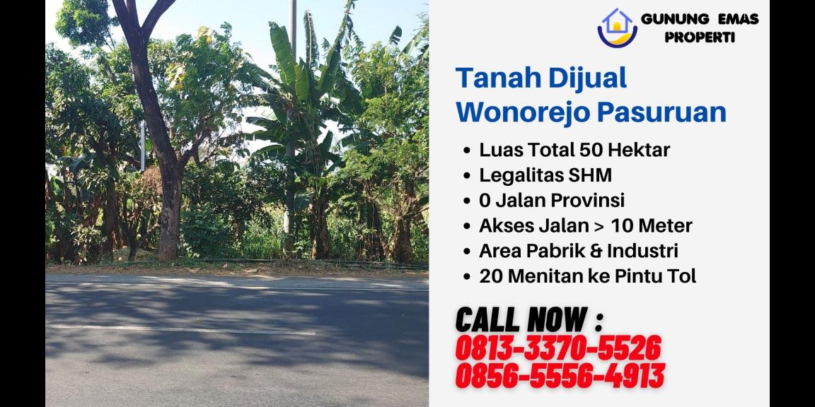 Jual Tanah di Pasuruan Area Pabrik & Industri Jual Tanah di Pasuruan Area Pabrik & Industri
