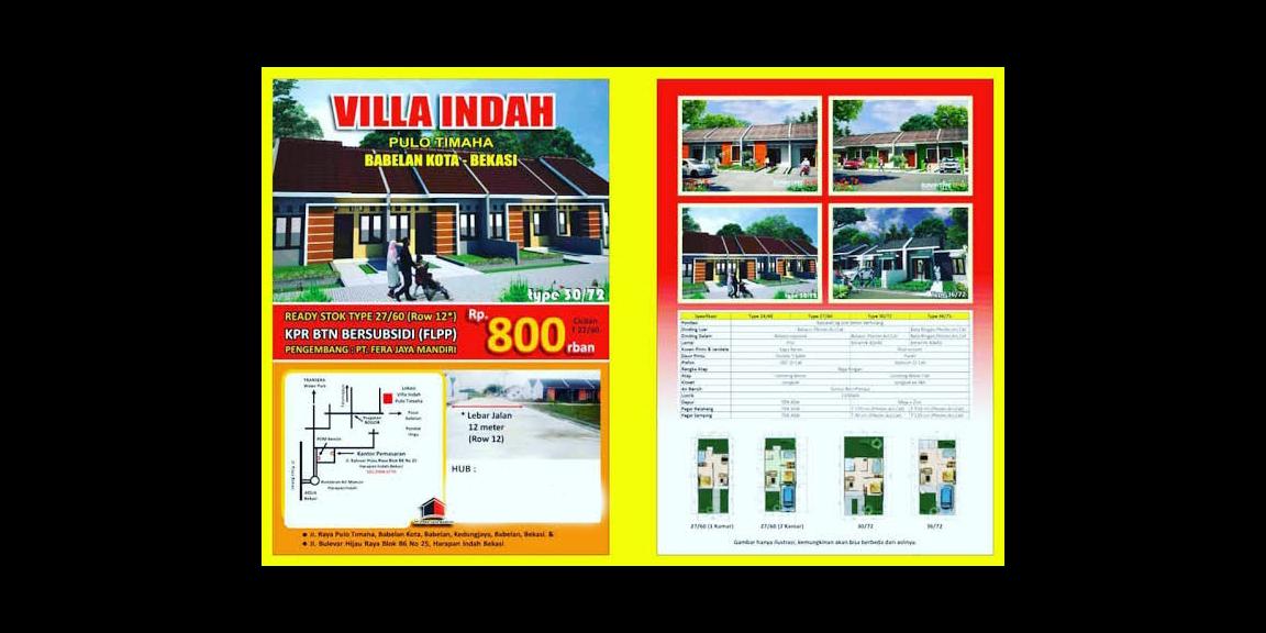 Over Kredit Rumah Subsidi Murah di Perumahan Villa indah Pulo Timaha Babelan Bekasi Over Kredit Rumah Subsidi Murah di Perumahan Villa indah Pulo Timaha Babelan Bekasi