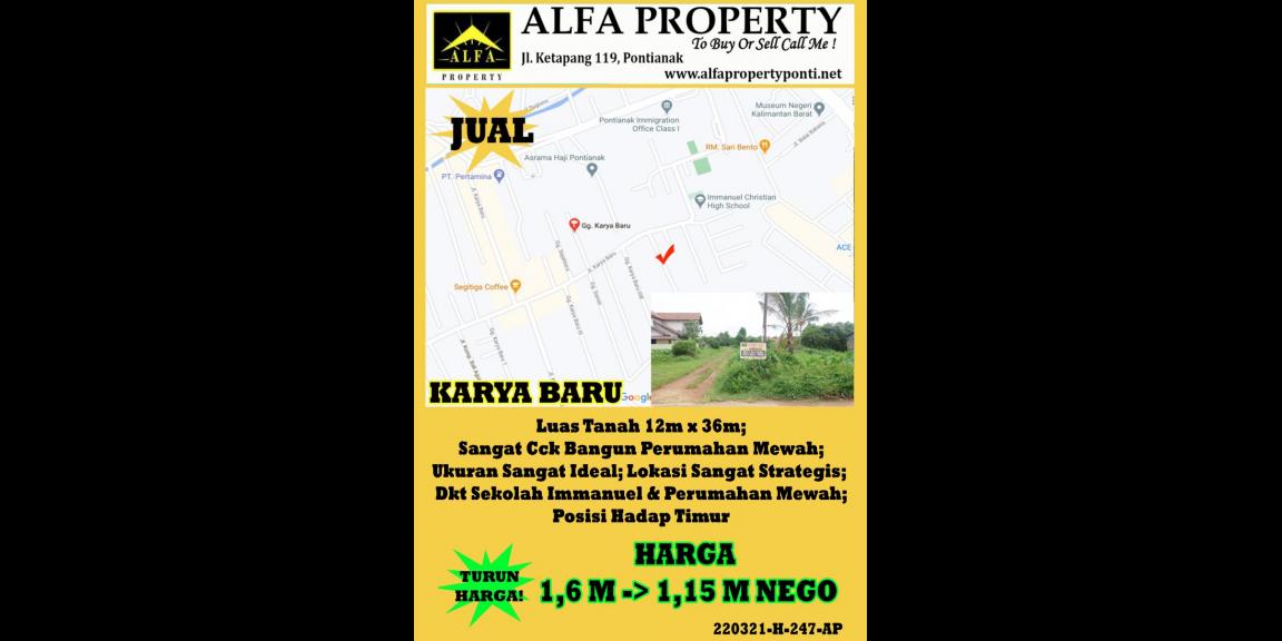 Tanah Karya Baru, Pontianak, Kalimantan Barat Tanah Karya Baru, Pontianak, Kalimantan Barat