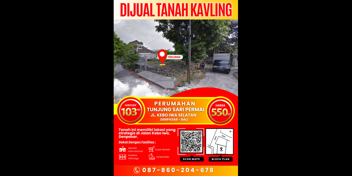 Tanah Kavling Perumahan Tunjung Sari Permai Tanah Kavling Perumahan Tunjung Sari Permai