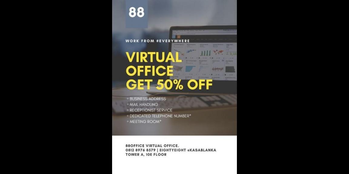 Virtual Office Paket Fasilitas Lengkap Bisa Register dari Rumah Virtual Office Paket Fasilitas Lengkap Bisa Register dari Rumah