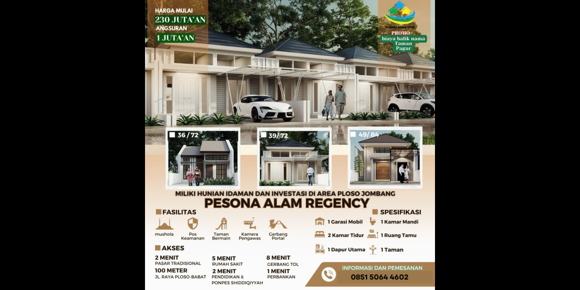 Pesona Alam Regency Ploso Jombang Pesona Alam Regency Ploso Jombang