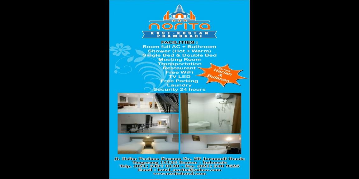 Kost2an Dekat Soekarno Hatta Cengkareng "Norita House" Kost2an Dekat Soekarno Hatta Cengkareng "Norita House"