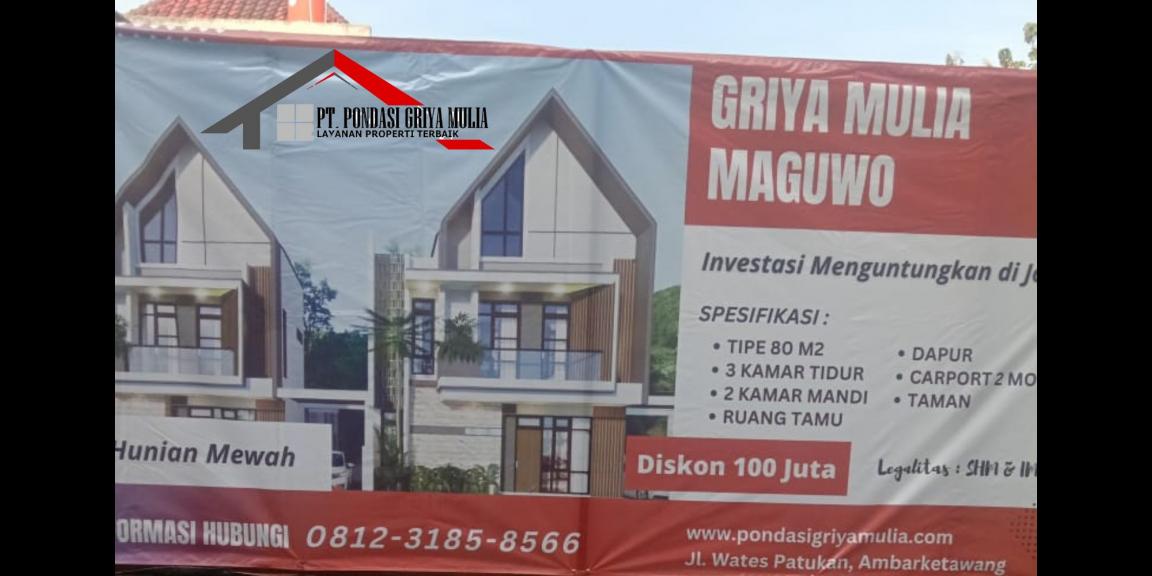 Investasi Properti Cepat Balik Modal, Rumah 2 Lantai Bisa Untuk Kost / Homestay di Maguwoharjo Sleman Investasi Properti Cepat Balik Modal, Rumah 2 Lantai Bisa Untuk Kost / Homestay di Maguwoharjo Sleman