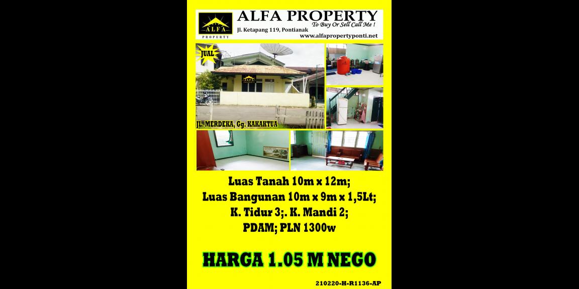 Rumah Merdeka, Gg. Kakaktua, Pontianak, Kalimantan Barat Rumah Merdeka, Gg. Kakaktua, Pontianak, Kalimantan Barat