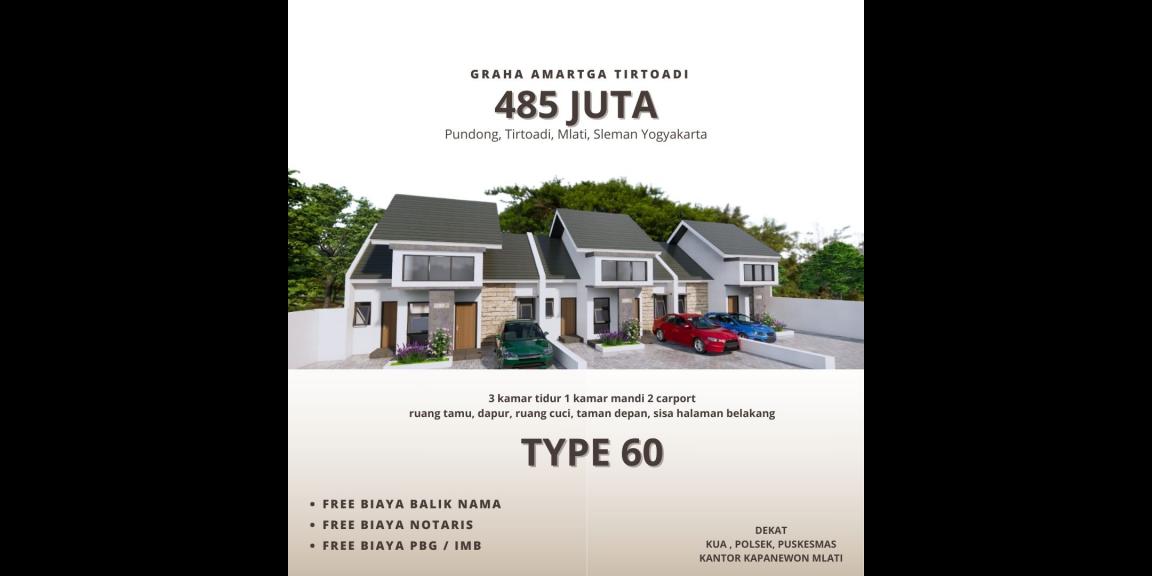 DI MLATI HARGA 485 JUTA SERTIFIKAT HAK MILIK CUMA 9 UNIT  DI MLATI HARGA 485 JUTA SERTIFIKAT HAK MILIK CUMA 9 UNIT