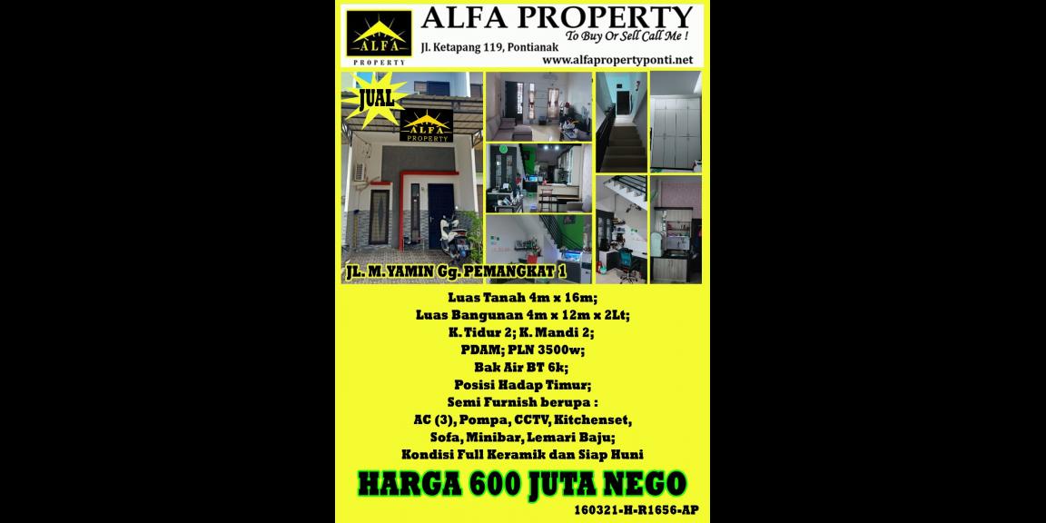 Rumah Pemangkat 1, Muhammad Yamin, Pontianak, Kalimantan Barat Rumah Pemangkat 1, Muhammad Yamin, Pontianak, Kalimantan Barat