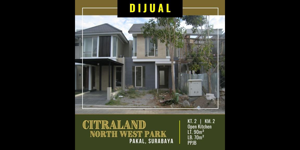 Rumah baru 2 lantai, Citraland North West Park., Pakal, Surabaya. Rumah baru 2 lantai, Citraland North West Park., Pakal, Surabaya.