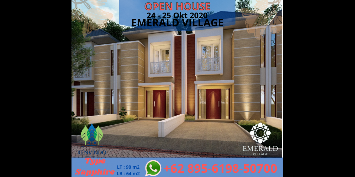 OPEN HOUSE..!!, Perumahan Emerald Village Lantai 2, WA 0895 - 6198 - 50700 OPEN HOUSE..!!, Perumahan Emerald Village Lantai 2, WA 0895 - 6198 - 50700