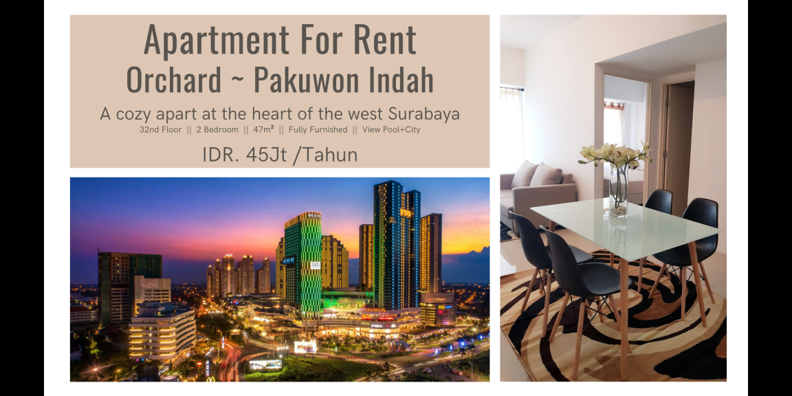 Apartemen Orchard ~ Pakuwon Indah, Surabaya - A cozy Apartment. Apartemen Orchard ~ Pakuwon Indah, Surabaya - A cozy Apartment.