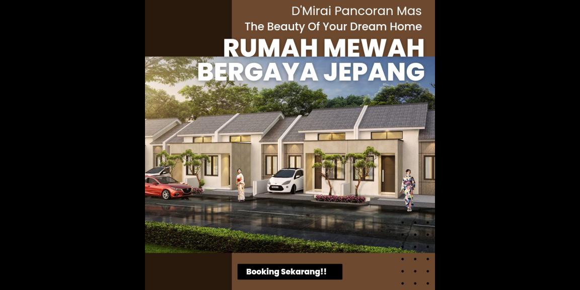 Rumah Cluster Exclusive Murah Gaya Trendy Jepang di Depok Rumah Cluster Exclusive Murah Gaya Trendy Jepang di Depok