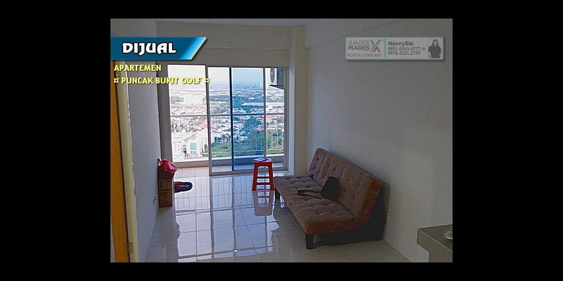 JUAL Apartemen Puncak Bukit Golf, Surabaya - 25th Floor, 2 BR. JUAL Apartemen Puncak Bukit Golf, Surabaya - 25th Floor, 2 BR.