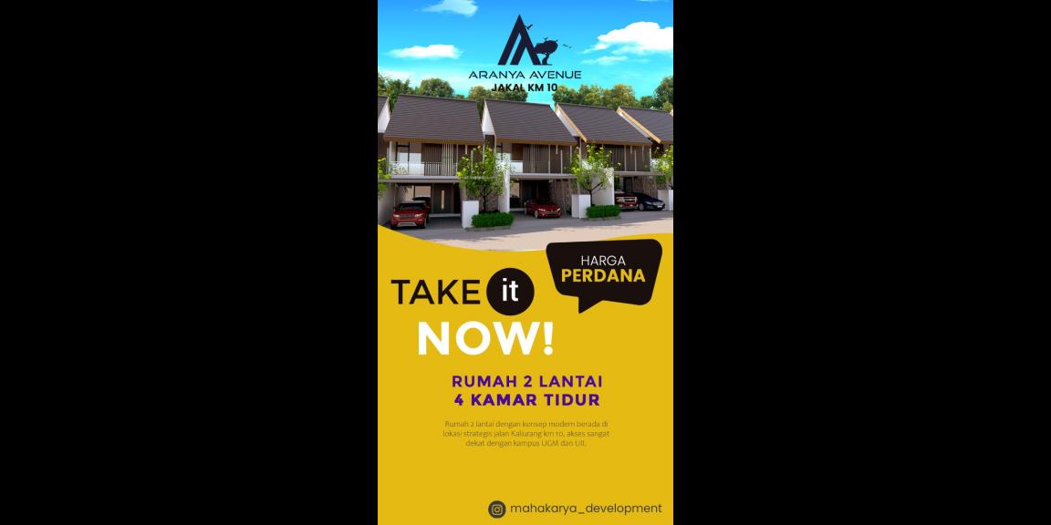 Perumahan Aranya Avenue Yogyakarta di Jalan Kaliurang km 10, dekat kampus UGM dan UII Perumahan Aranya Avenue Yogyakarta di Jalan Kaliurang km 10, dekat kampus UGM dan UII