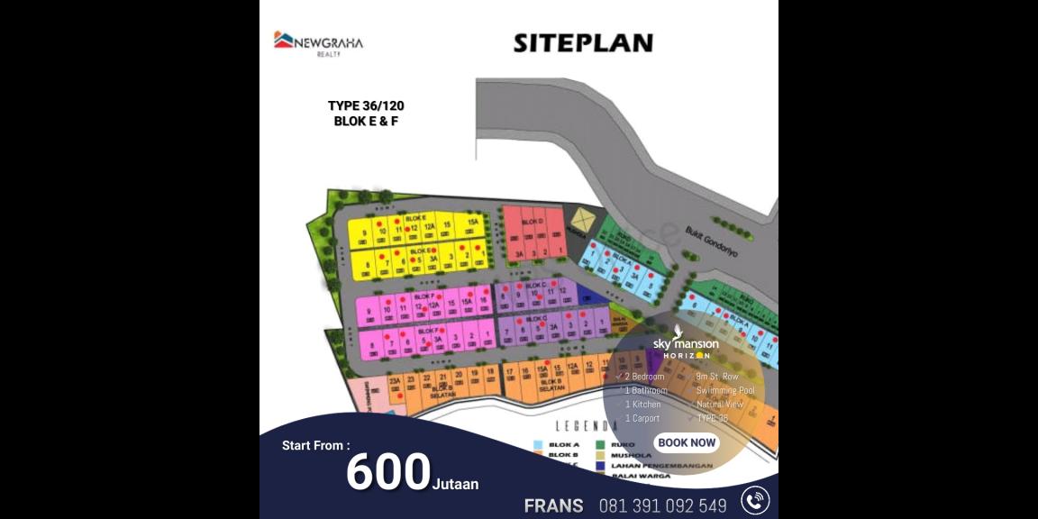 Perumahan Mewah View Pegunungan di Ngaliyan Semarang Sky Mansion Horizon Perumahan Mewah View Pegunungan di Ngaliyan Semarang Sky Mansion Horizon