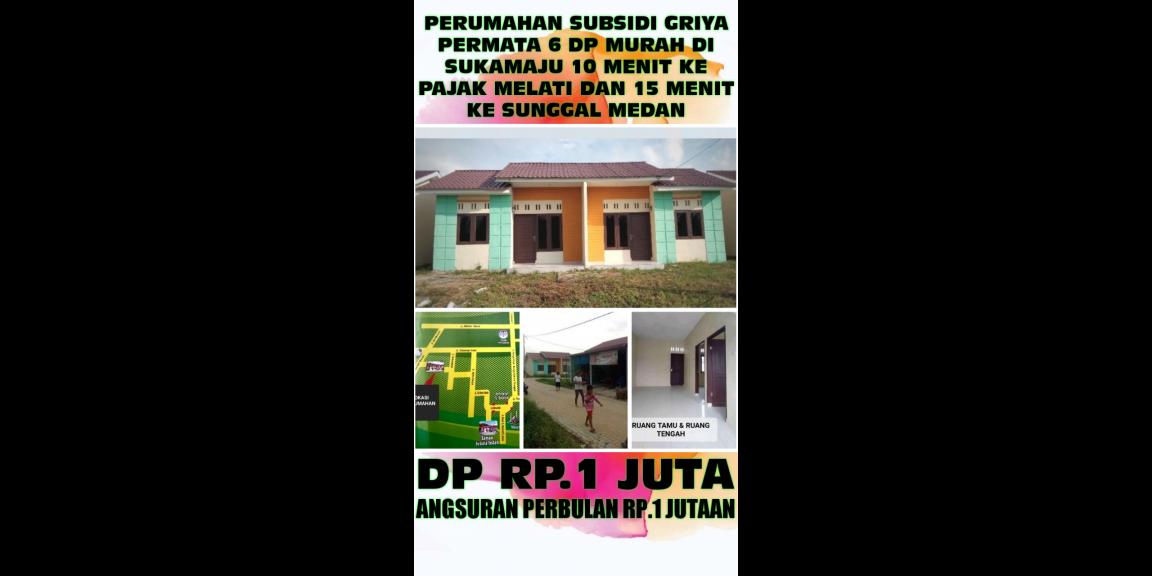Perumahan rumah subsidi griya permata 6 sukamaju sunggal medan Perumahan rumah subsidi griya permata 6 sukamaju sunggal medan