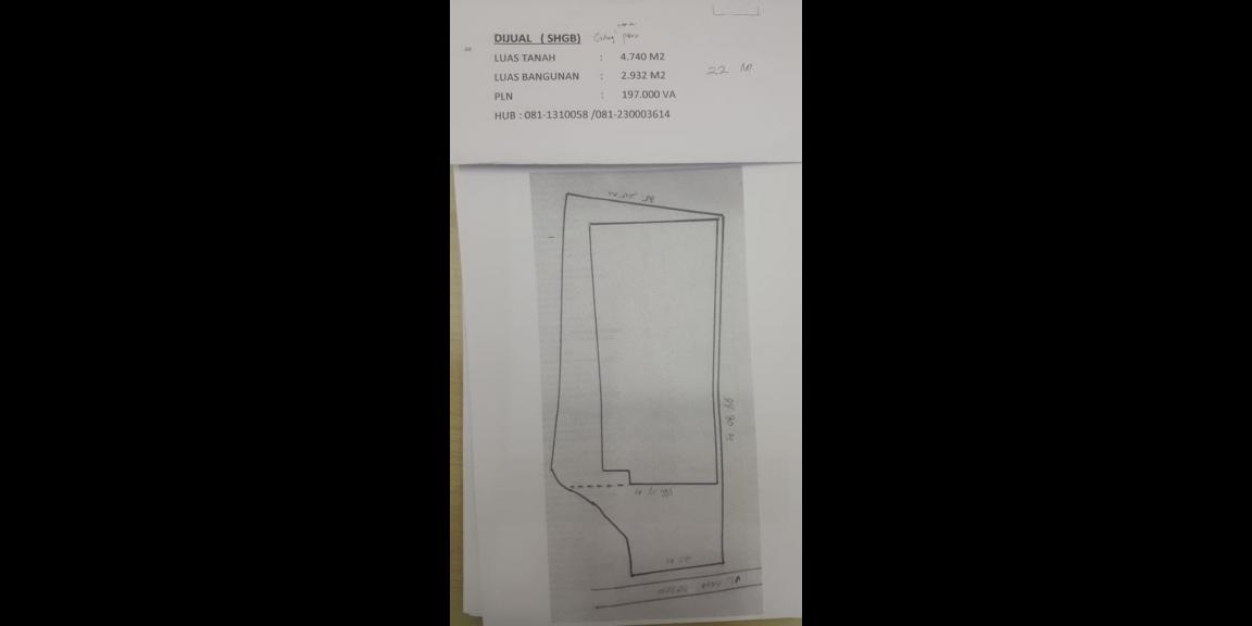 Dijual Gudang RAYA BOBOH Gresik Dijual Gudang RAYA BOBOH Gresik