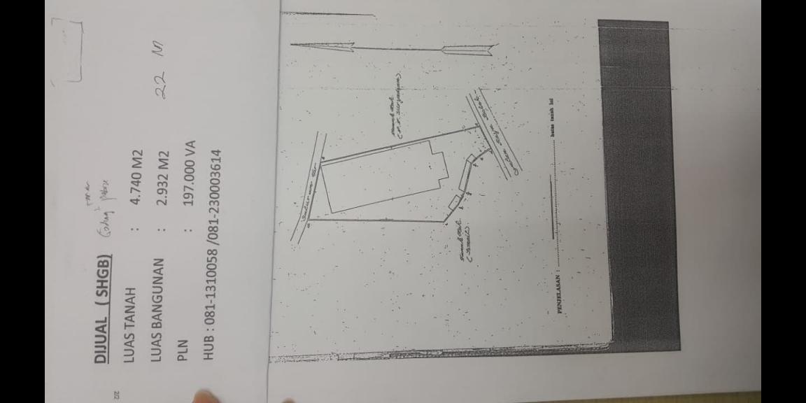 Dijual Gudang RAYA BOBOH Gresik Dijual Gudang RAYA BOBOH Gresik