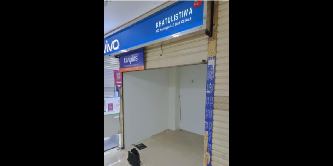 Dijual 1 unit kios d itc kuningan Lt.3/C8/3A Dijual 1 unit kios d itc kuningan Lt.3/C8/3A