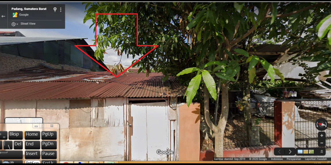 Tanah 121 m2 plus rumah kayu Tanah 121 m2 plus rumah kayu